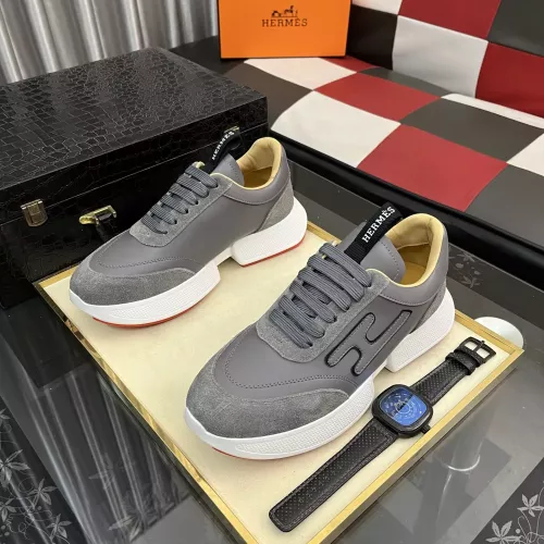 Replica Hermes Casual Shoes For Men #1387677 $88.00 USD for Wholesale