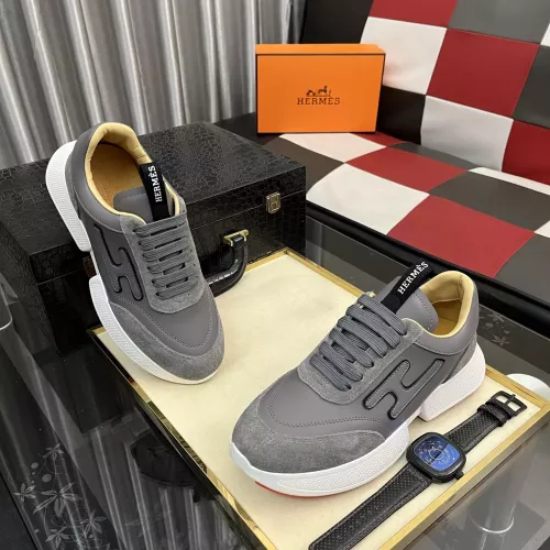 Replica Hermes Casual Shoes For Men #1387677 $88.00 USD for Wholesale