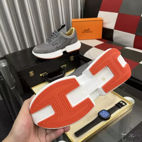 Replica Hermes Casual Shoes For Men #1387677 $88.00 USD for Wholesale