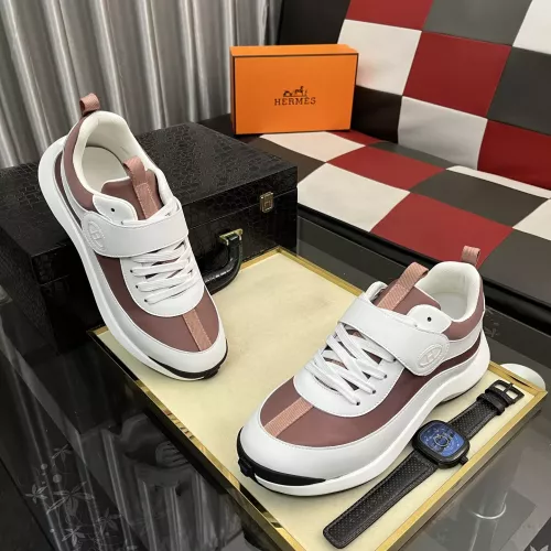 Replica Hermes Casual Shoes For Men #1387681 $85.00 USD for Wholesale
