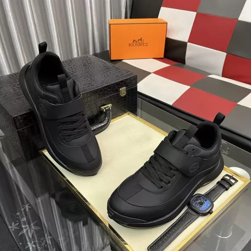 Replica Hermes Casual Shoes For Men #1387691 $85.00 USD for Wholesale