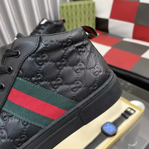 Replica Gucci High Tops Shoes For Men #1387724 $88.00 USD for Wholesale
