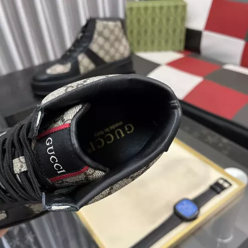 Replica Gucci High Tops Shoes For Men #1387725 $85.00 USD for Wholesale