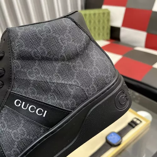 Replica Gucci High Tops Shoes For Men #1387729 $85.00 USD for Wholesale