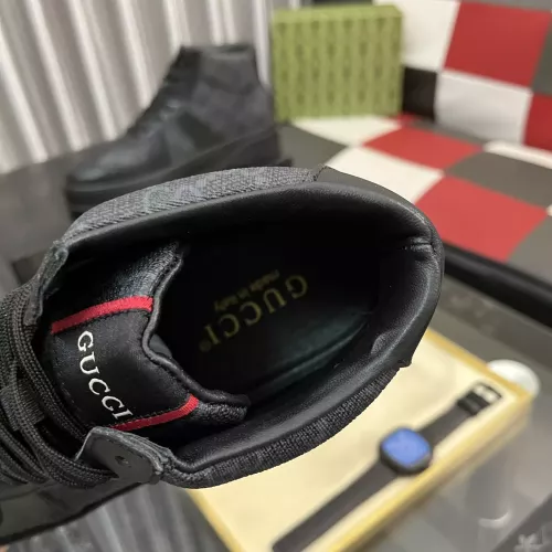 Replica Gucci High Tops Shoes For Men #1387729 $85.00 USD for Wholesale