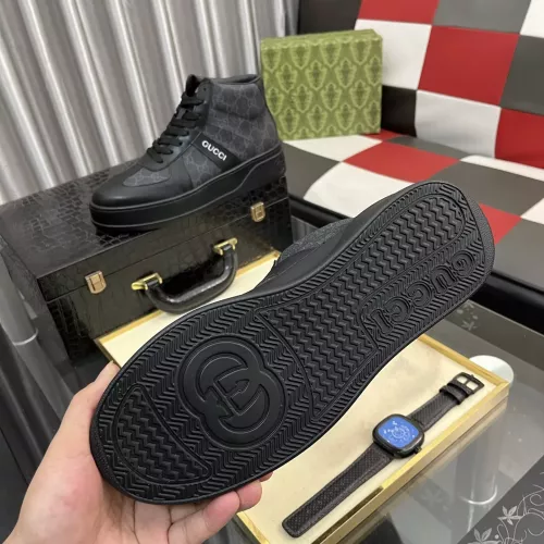 Replica Gucci High Tops Shoes For Men #1387729 $85.00 USD for Wholesale