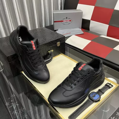 Replica Prada Casual Shoes For Men #1387741 $80.00 USD for Wholesale