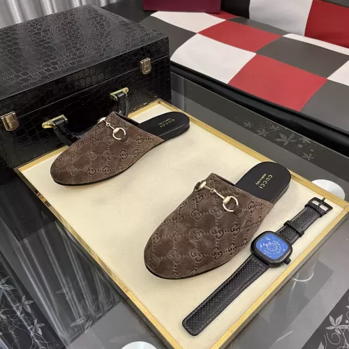 Replica Gucci Slippers For Men #1387836 $92.00 USD for Wholesale