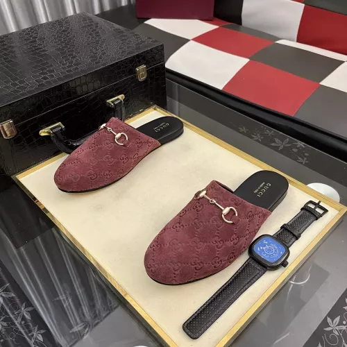 Replica Gucci Slippers For Men #1387838 $92.00 USD for Wholesale