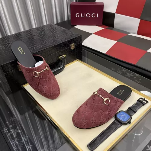 Replica Gucci Slippers For Men #1387838 $92.00 USD for Wholesale