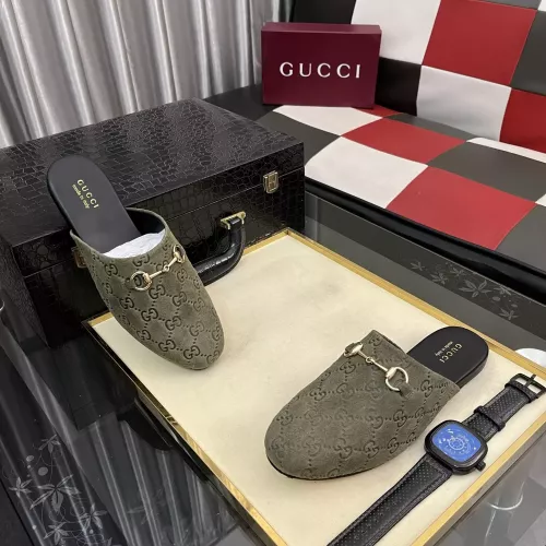 Replica Gucci Slippers For Men #1387840 $92.00 USD for Wholesale