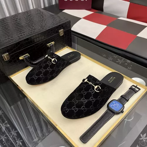 Replica Gucci Slippers For Men #1387842 $92.00 USD for Wholesale