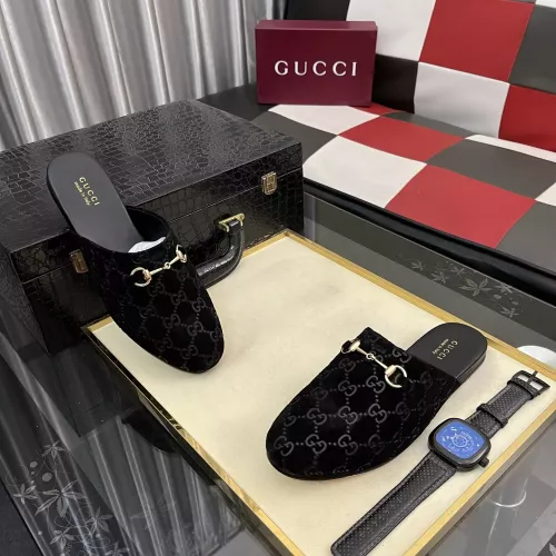 Replica Gucci Slippers For Men #1387842 $92.00 USD for Wholesale