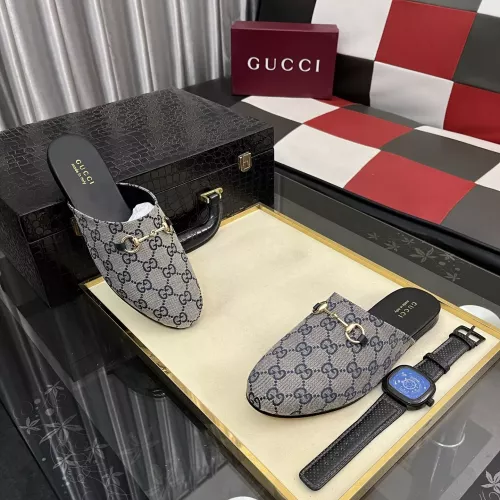 Replica Gucci Slippers For Men #1387850 $92.00 USD for Wholesale