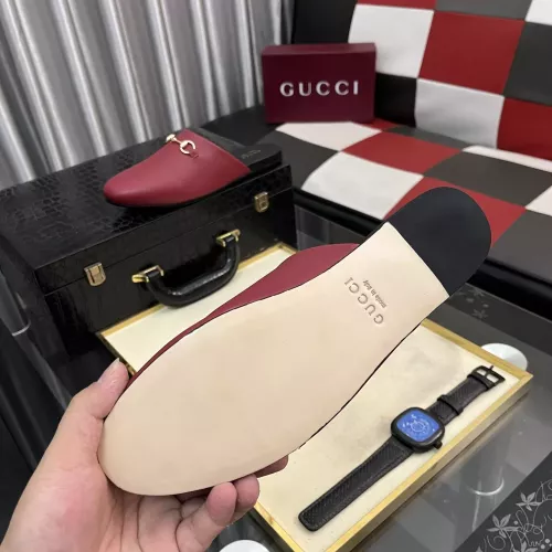 Replica Gucci Slippers For Men #1387856 $92.00 USD for Wholesale