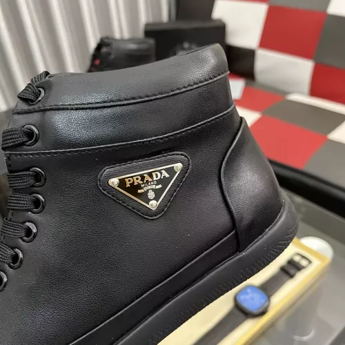 Replica Prada High Top Shoes For Men #1387866 $88.00 USD for Wholesale