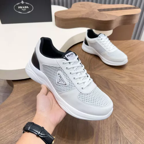 Replica Prada Casual Shoes For Men #1387869 $112.00 USD for Wholesale