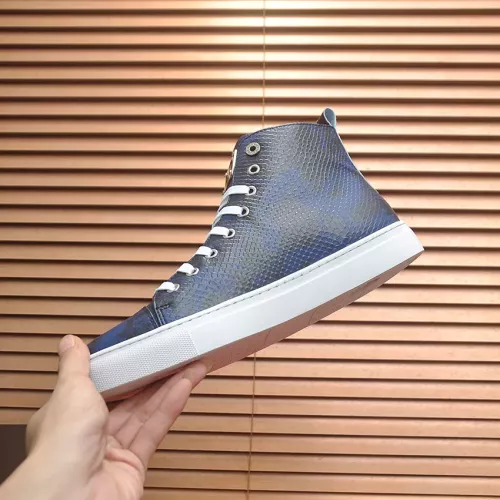 Replica Philipp Plein PP High Tops Shoes For Men #1387897 $92.00 USD for Wholesale