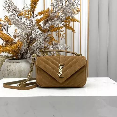 Yves Saint Laurent YSL AAA Quality Messenger Bags For Women #1387947 $102.00 USD, Wholesale Replica Yves Saint Laurent YSL AAA Quality Messenger Bags