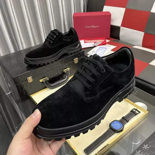 Salvatore Ferragamo Leather Shoes For Men #1387948 $118.00 USD, Wholesale Replica Salvatore Ferragamo Leather Shoes