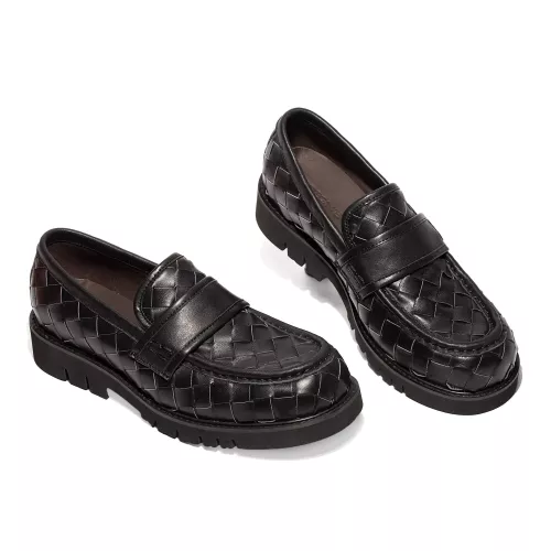 Bottega Veneta BV Leather Shoes For Men #1387964 $135.00 USD, Wholesale Replica Bottega Veneta BV Leather Shoes