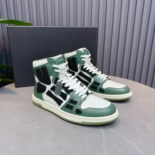 Amiri High Tops Shoes For Men #1387974 $112.00 USD, Wholesale Replica Amiri High Tops Shoes