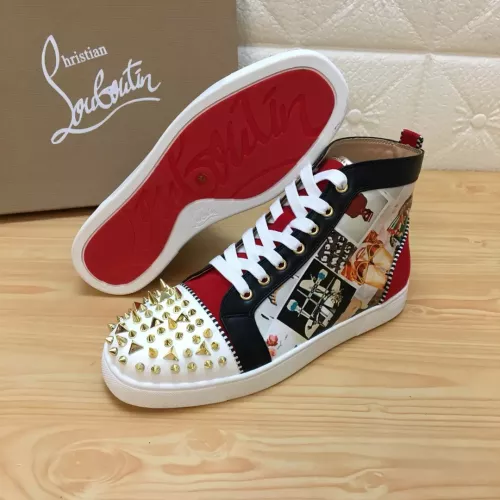 Replica Christian Louboutin High Top Shoes For Women #1388024 $96.00 USD for Wholesale