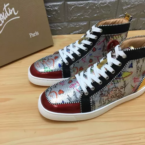Replica Christian Louboutin High Top Shoes For Men #1388027 $96.00 USD for Wholesale
