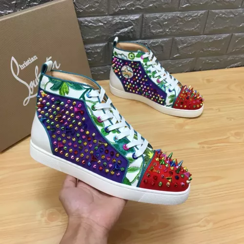 Replica Christian Louboutin High Top Shoes For Women #1388031 $96.00 USD for Wholesale
