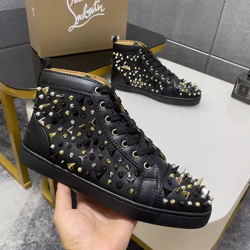 Christian Louboutin High Top Shoes For Women #1388051 $98.00 USD, Wholesale Replica Christian Louboutin High Top Shoes