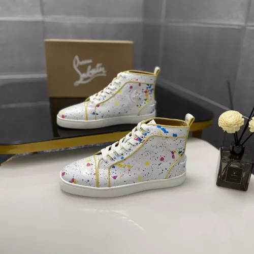 Replica Christian Louboutin High Top Shoes For Men #1388056 $102.00 USD for Wholesale