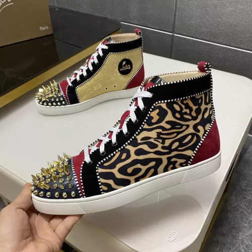Christian Louboutin High Top Shoes For Women #1388069 $100.00 USD, Wholesale Replica Christian Louboutin High Top Shoes