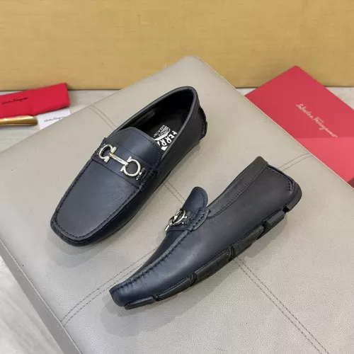 Salvatore Ferragamo Leather Shoes For Men #1388079 $96.00 USD, Wholesale Replica Salvatore Ferragamo Leather Shoes