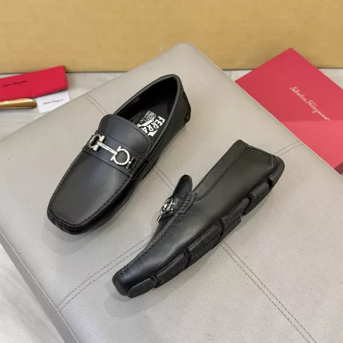 Salvatore Ferragamo Leather Shoes For Men #1388081 $96.00 USD, Wholesale Replica Salvatore Ferragamo Leather Shoes