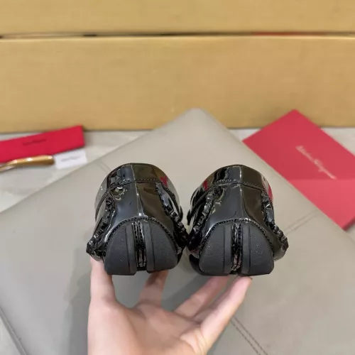 Replica Salvatore Ferragamo Leather Shoes For Men #1388083 $96.00 USD for Wholesale