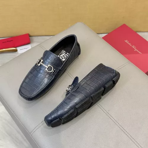 Salvatore Ferragamo Leather Shoes For Men #1388087 $96.00 USD, Wholesale Replica Salvatore Ferragamo Leather Shoes