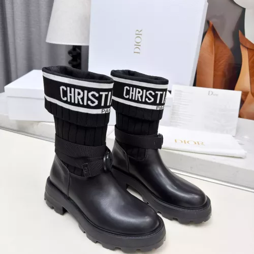Replica Christian Dior Boots For Women #1388265 $118.00 USD for Wholesale