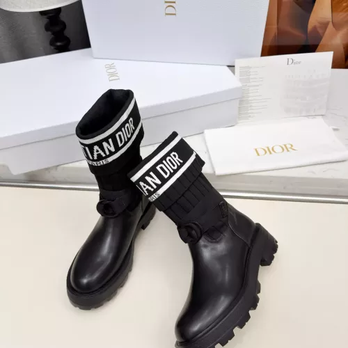 Replica Christian Dior Boots For Women #1388265 $118.00 USD for Wholesale