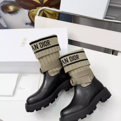 Replica Christian Dior Boots For Women #1388266 $118.00 USD for Wholesale