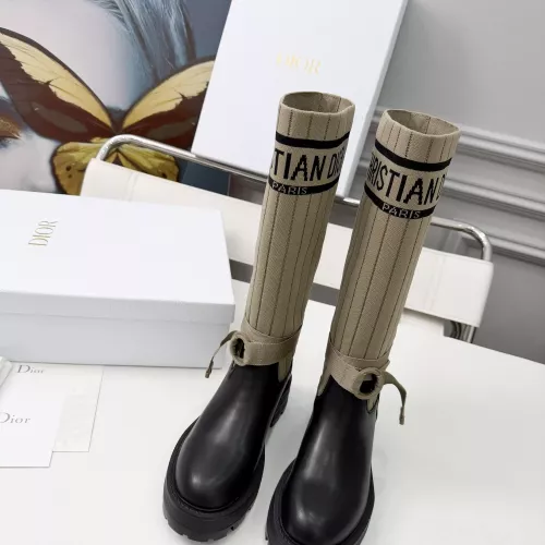 Replica Christian Dior Boots For Women #1388270 $118.00 USD for Wholesale