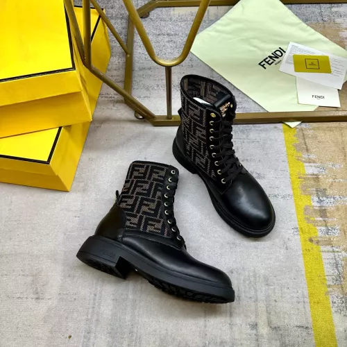 Replica Fendi Fashion Boots For Women #1388274 $108.00 USD for Wholesale