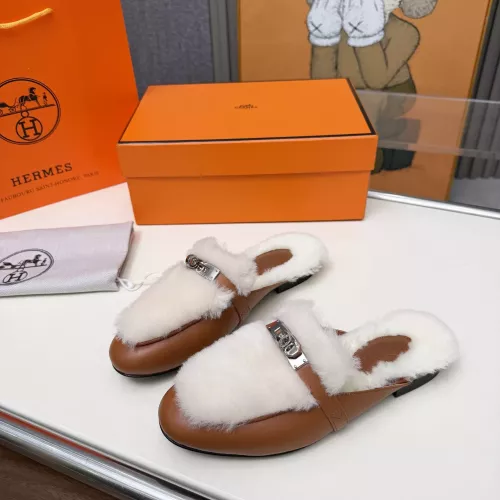 Hermes Slippers For Women #1388283 $100.00 USD, Wholesale Replica Hermes Slippers