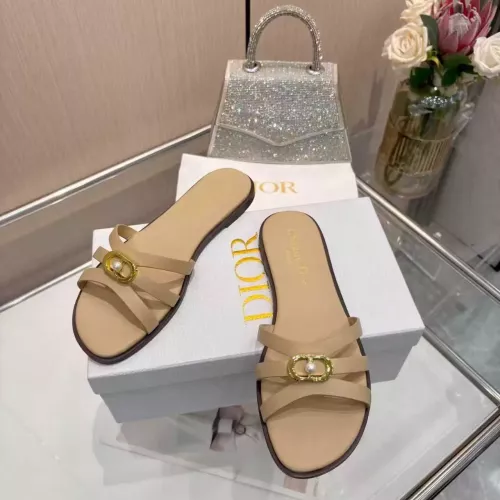 Replica Christian Dior Slippers For Women #1388291 $82.00 USD for Wholesale