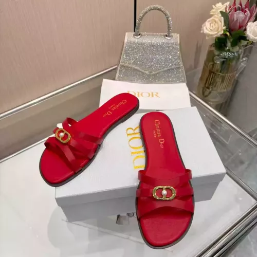 Replica Christian Dior Slippers For Women #1388294 $82.00 USD for Wholesale