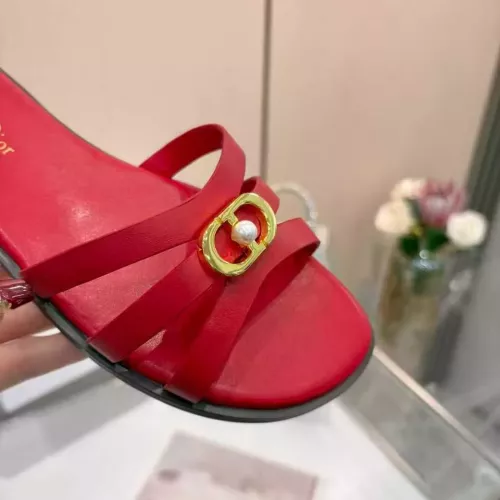 Replica Christian Dior Slippers For Women #1388294 $82.00 USD for Wholesale