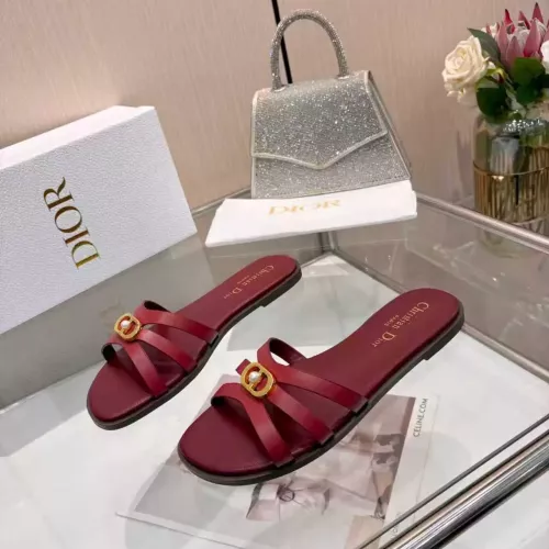 Christian Dior Slippers For Women #1388295 $82.00 USD, Wholesale Replica Christian Dior Slippers
