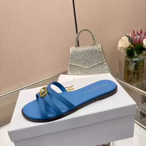 Replica Christian Dior Slippers For Women #1388296 $82.00 USD for Wholesale