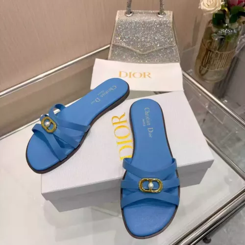 Replica Christian Dior Slippers For Women #1388296 $82.00 USD for Wholesale