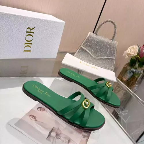 Replica Christian Dior Slippers For Women #1388297 $82.00 USD for Wholesale