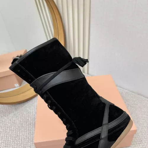 Replica MIU MIU Boots For Women #1388324 $140.00 USD for Wholesale